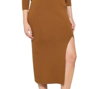 Sanctuary Sugar & Spice Midi Skirt, Size Medium